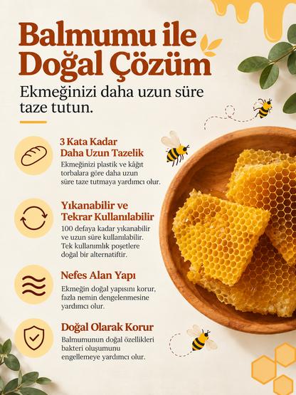 Balmumu Ekmek Torbası